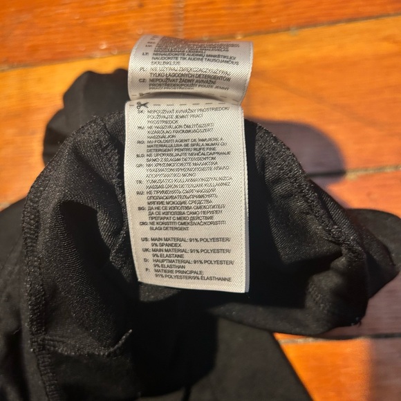 Black ADIDAS Climalite High-Waist Performance Leggings - Picture 5 of 7